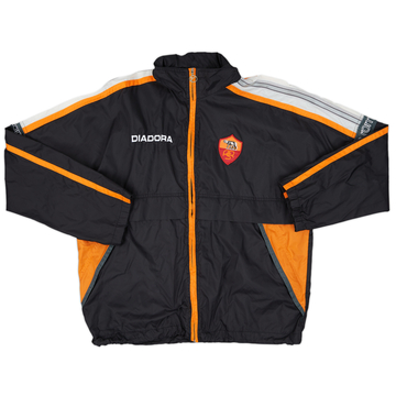 1998-99 Roma Diadora Veste de pluie à capuche - 8/10 - (L)