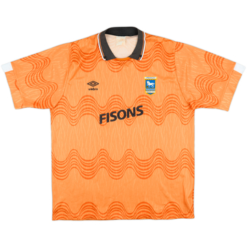 Maillot extérieur Ipswich 1989-92 - 8/10 - (XL)