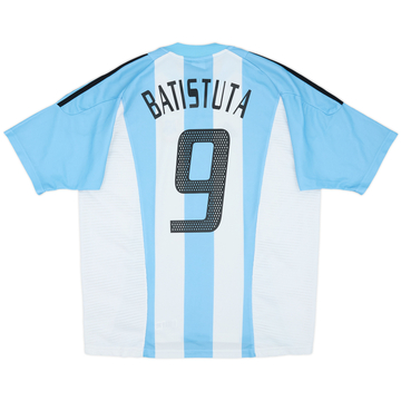 2002-04 Argentina Maillot Domicile Batistuta #9 - 8/10 - (XL)