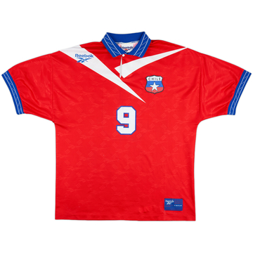 1997-99 Chili Maillot Domicile #9 (Zamorano) - 7/10 - (L)