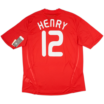 2007-08 France Maillot extérieur Henry #12 (XL)