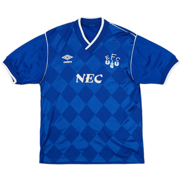 1986-89 Everton Maillot Domicile - 8/10 - (S)