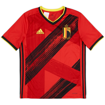 2020-21 Belgium Maillot Domicile - 5/10 - (L. Garçons)