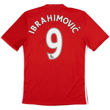 Maillot domicile Manchester United 2016-17 Ibrahimovic #9 - 7/10 - (S)