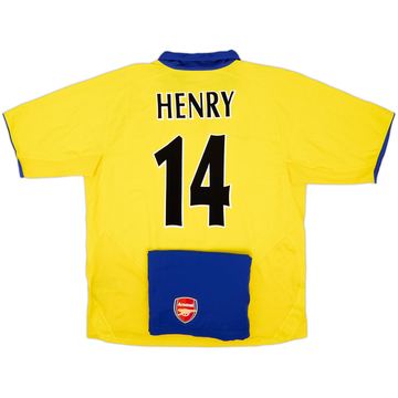 2003-05 Arsenal Maillot et short extérieur Henry #14 - 9/10 - (XL)