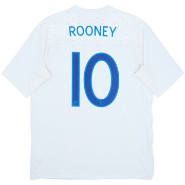 2010-11 Maillot domicile Angleterre Rooney n°10 - 8/10 - (L)