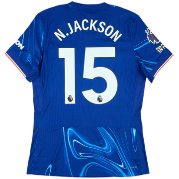 Maillot Domicile Chelsea 2024-25 Version Match N.Jackson #15