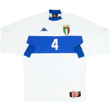 1998-00 Italie Maillot extérieur ML version joueur #4 (L)