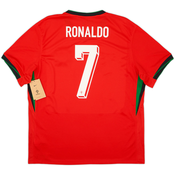 2024-25 Portugal Maillot domicile Ronaldo #7 (XL)