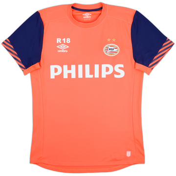 Maillot d'entraînement version joueur PSV Umbro Réserves 2015-16 #18 - 8/10 - (M)
