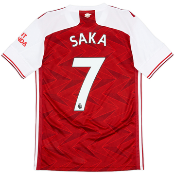 2020-21 Arsenal Maillot domicile Saka #7 - 10/10 - (S)