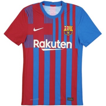2021-22 Barcelona Maillot domicile authentique - 10/10 - (XS)
