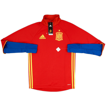 2015-16 Spain adidas Haut d'entraînement (XS)