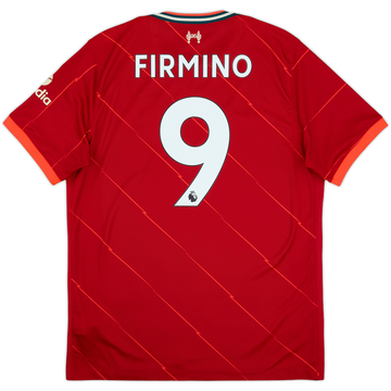 2021-22 Liverpool Home Shirt Firmino #9