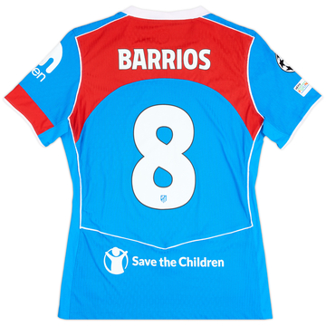 2025-26 Atlético Madrid Maillot third de match Champions League Barrios #8