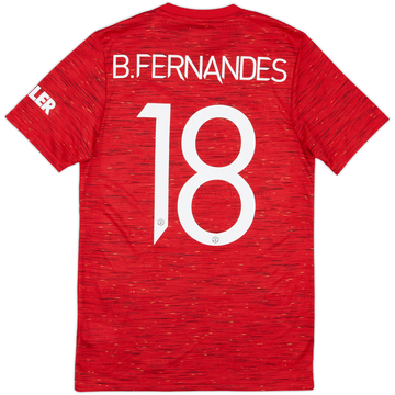 2020-21 Manchester United Maillot domicile B.Fernandes #18 (S)