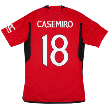 2023-24 Manchester United Maillot Domicile Casemiro #18 (S)