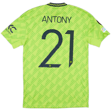2022-23 Manchester United Maillot Third Antony #21 (S)