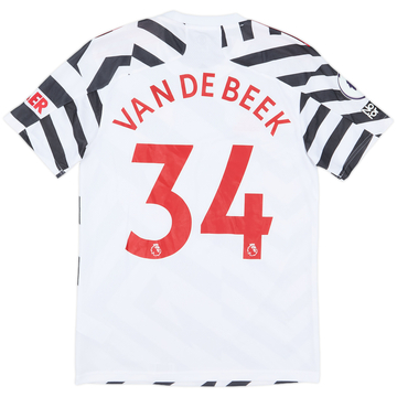 2020-21 Manchester United Maillot Third Van de Beek #34 (S)