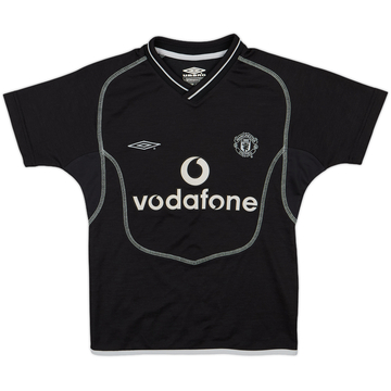 2000-02 Manchester United Maillot GK - 9/10 - (S.Boys)