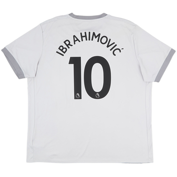 2017-18 Manchester United Maillot Third Ibrahimovic #10 - 7/10 - (XXL)