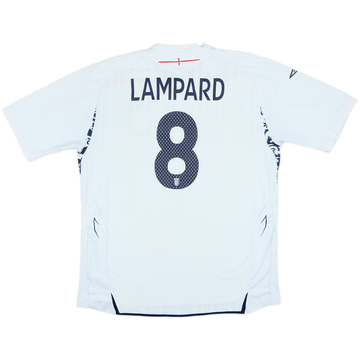 2007-09 England Maillot domicile Lampard #8 - 5/10 - (XL)