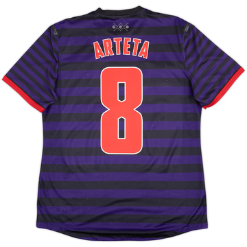 2012-13 Arsenal Maillot extérieur Version joueur Arteta #8 - 7/10 - (M)