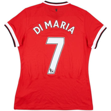 2014-15 Manchester United Maillot Domicile Di Maria #7 - 9/10 - (M Femme)