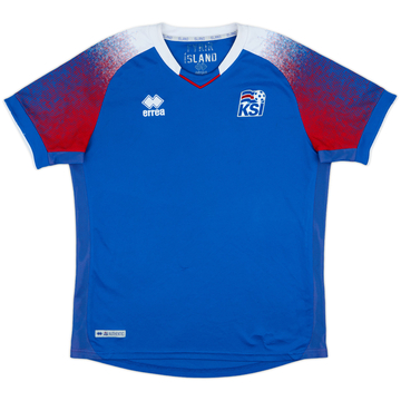 2018-19 Maillot Domicile Islande - 6/10 - (L)