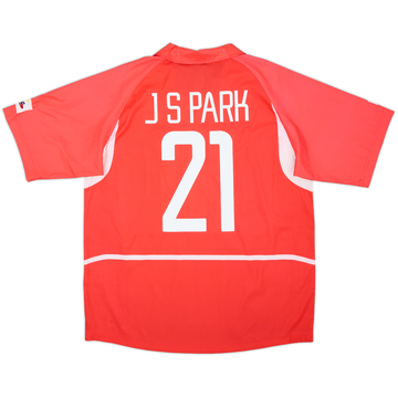 2002-03 Corée du Sud Maillot Domicile J.S.Park #21 - 7/10 - (L)