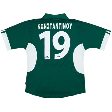 2002-03 Panathinaikos Maillot Domicile Konstantinou #19 - 6/10 - (S)
