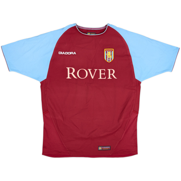 2003-04 Aston Villa Maillot Domicile - 8/10 - (S)