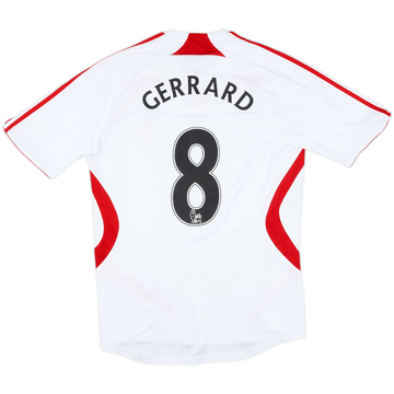 2007-08 Liverpool Maillot extérieur Gerrard #8 - 6/10 - (S)