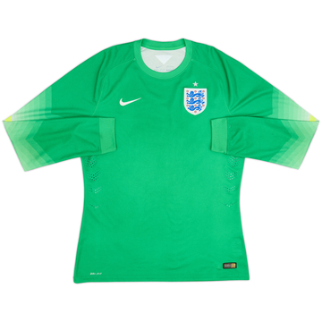 2014-15 England Maillot Authentique GK - 9/10 - (XL)