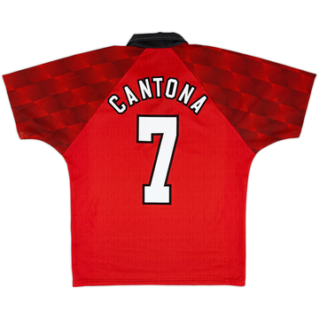 1996-98 Manchester United Maillot Domicile Cantona #7 - 8/10 - (M)