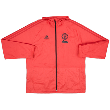 2018-19 Manchester United adidas Veste de pluie à capuche - 8/10 - (XL)