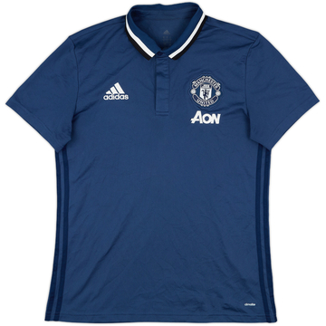 2016-17 Manchester United adidas Polo - 10/10 - (M)
