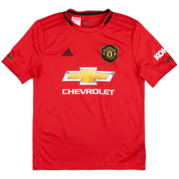 2019-20 Manchester United Maillot Domicile - 10/10 - (M.Boys)