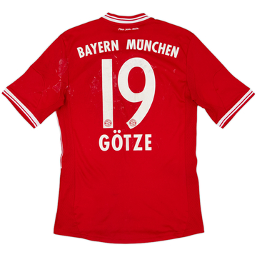 2013-14 Bayern Munich Maillot Domicile Gotze #19 - 5/10 - (S)