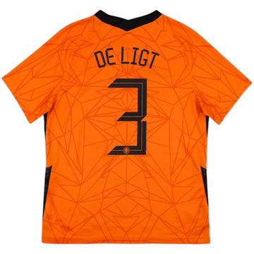 2020-21 Netherlands Maillot domicile De Ligt #3