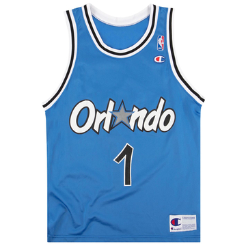 1994-95 Orlando Magic Hardaway #1 Maillot Champion (Extérieur) M