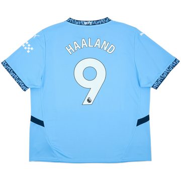 2024-25 Manchester City Maillot domicile Haaland #9 - 9/10 - (XXL)