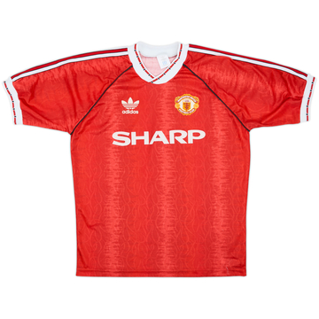 1990-92 Manchester United Maillot Domicile - 9/10 - (M/L)