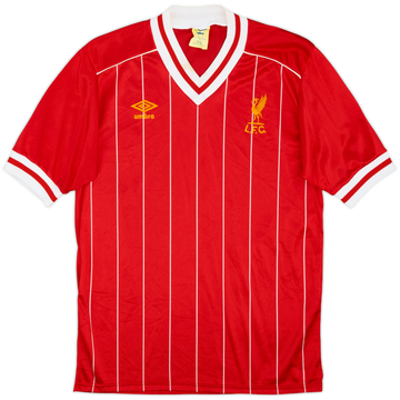 1982-85 Liverpool Maillot Domicile - 8/10 - (M)