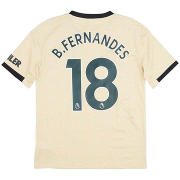 2019-20 Manchester United Maillot extérieur B.Fernandes #18 - 10/10 - (XL.Boys)