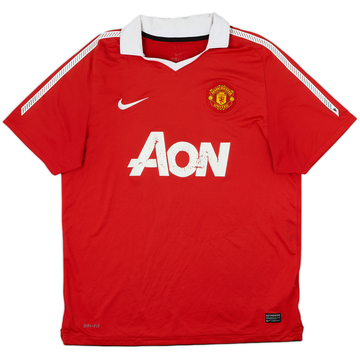2010-11 Manchester United Maillot Domicile - 5/10 - (L)