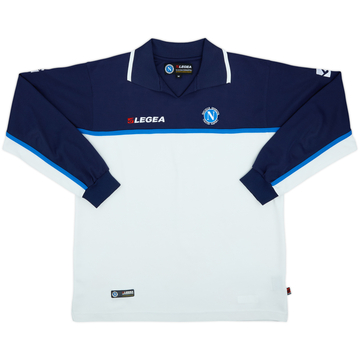 2003-04 Napoli Legea Maillot d'entraînement ML - 8/10 - (M)