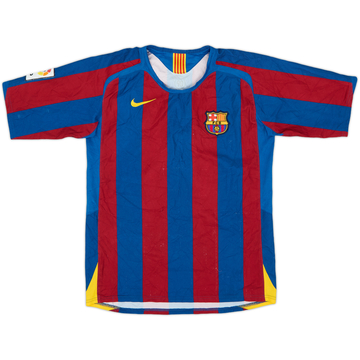 2005-06 Barcelona Maillot domicile - 6/10 - (L.Boys)