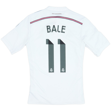 2014-15 Real Madrid Maillot Domicile Bale #11 - 6/10 - (S)