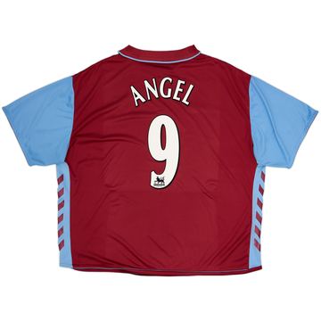 2006-07 Aston Villa Maillot domicile Angel #9 - 8/10 - (3XL)